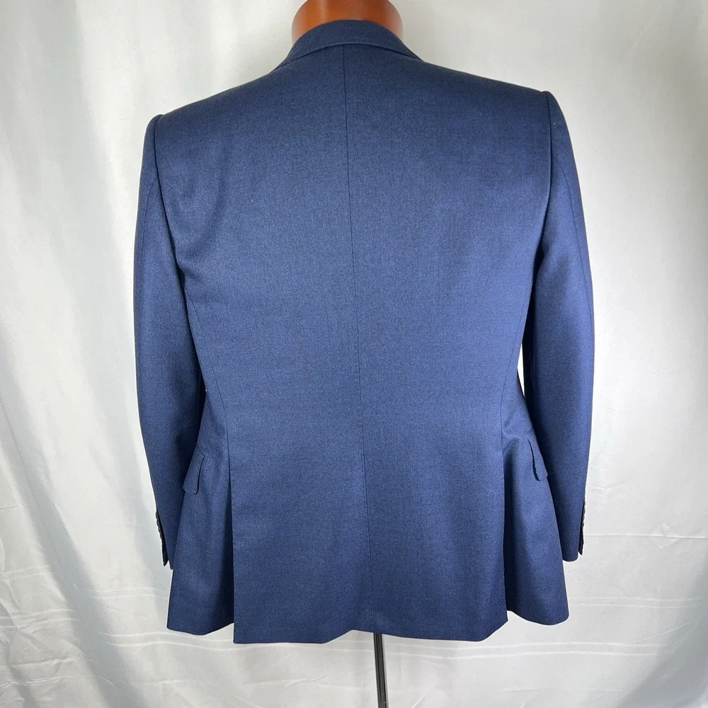Suitsupply Lazio Vitale‎ Barberis Wool and Silk Coat 36S Blazer Jacket